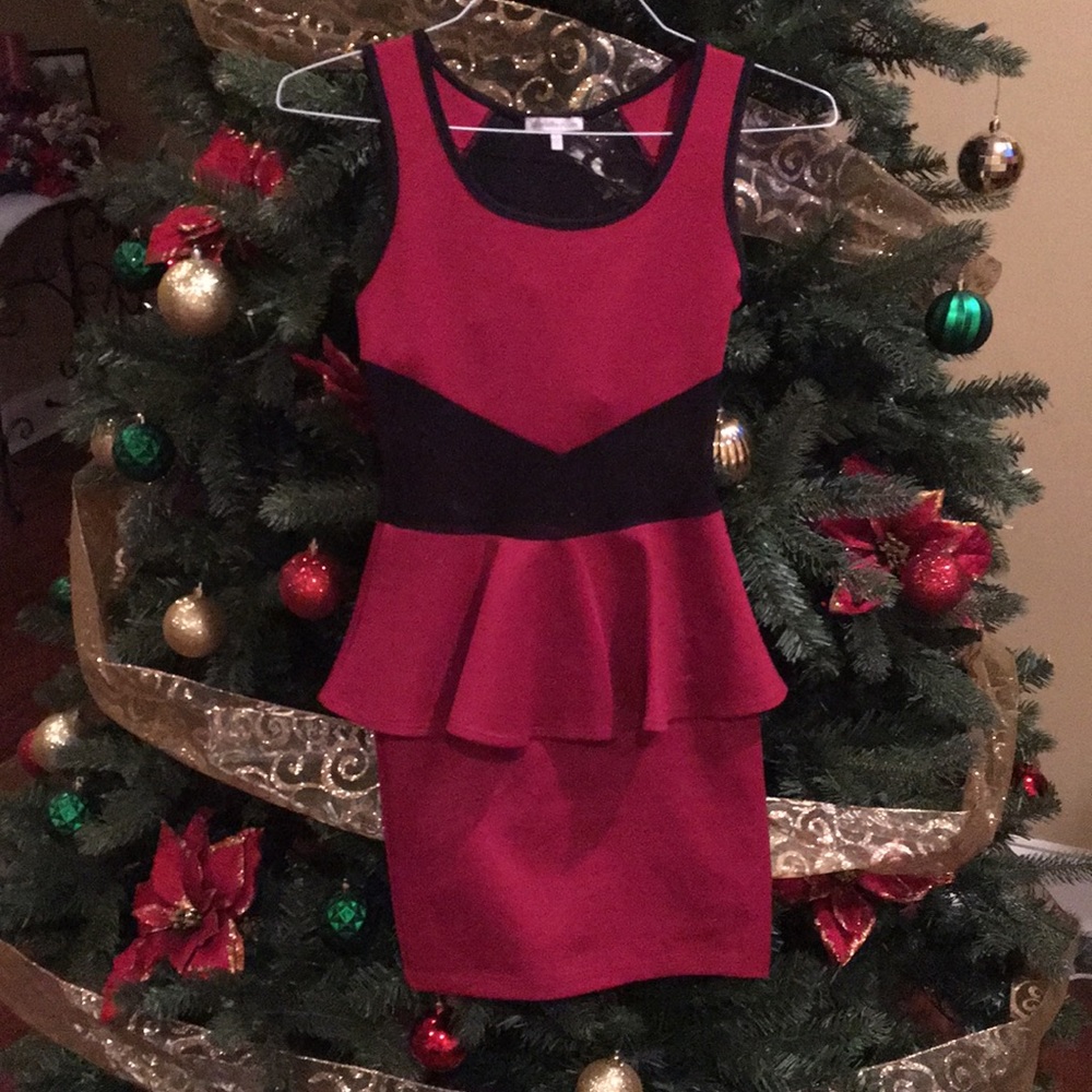 Red dress